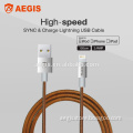 High speed sync & charge usb MFI cable for apple iPhone 5s, 5se,6 s